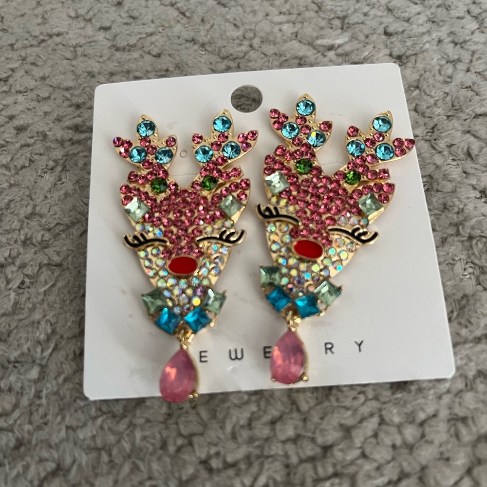 Reindeer Earrings